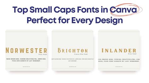 Caps Design Fonts