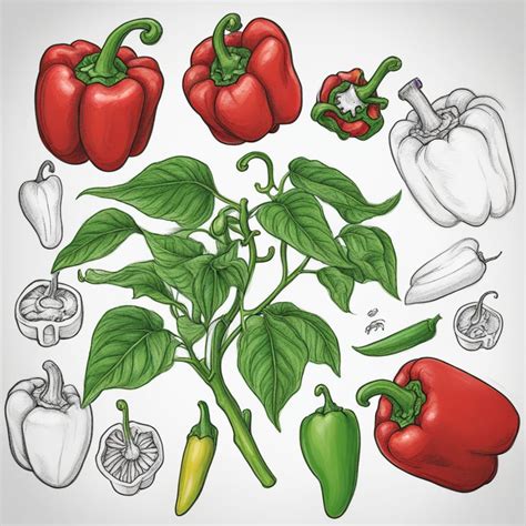 Capsicum Drawing