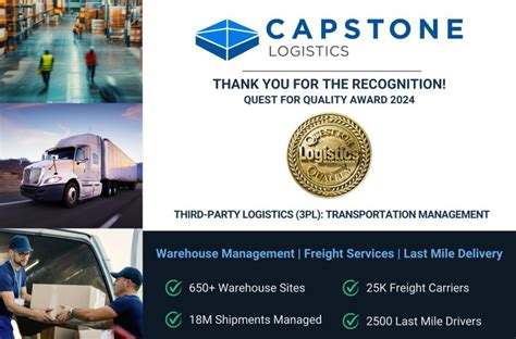 Capstone Logistics Rewards