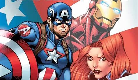 Captain America Civil War Comic Cover COMICS 'Black Widow' Assesses 'The New Avengers' In First