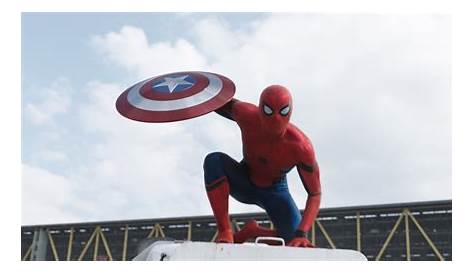 Captain America Civil War Spiderman Poster Wallpaper, HD