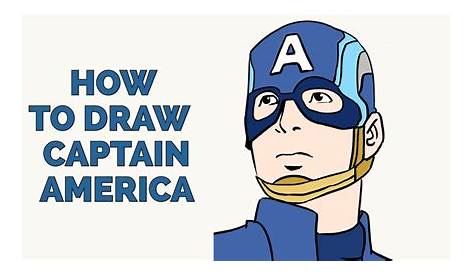 Captain America Drawing Easy How To Draw Infinity War Cute s Tutorial St Cute s s