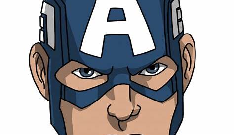 Captain America Face Drawing at GetDrawings Free download