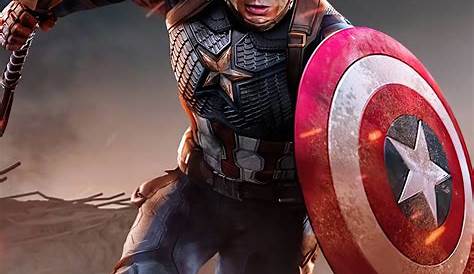 Captain America Hd Wallpaper For Iphone 7 1080x1920 4k In Avengers Endgame