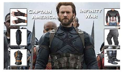 Captain America Infinity War Costume Diy Avengers Cosplay