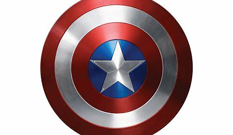 Captain America Shield Logo Png Round PNG Image