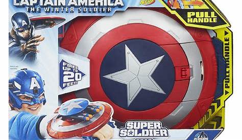 Hasbro Nerf Marvel Captain America Civil War Blaster