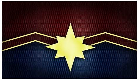 Captain Marvel Logo, HD Superheroes, 4k Wallpapers, Images