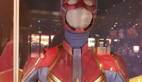 Captain Marvel Movie Costume Deluxe LightUp