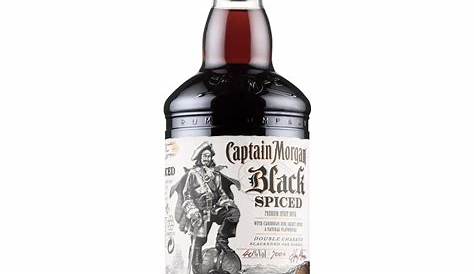 Captain Morgan Black Spiced Rum 750ml Crown Wine Spirits