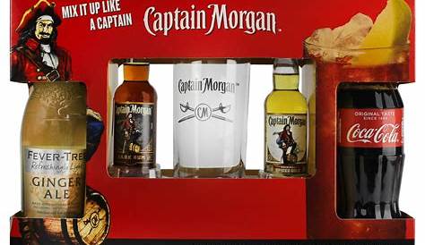 Captain Morgan Gift Set Spiced Rum And Chocolates Next