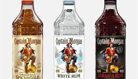Captain Morgan Price In Delhi 34 Spiced Rum Label Labels Database 2020