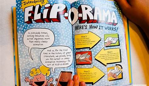 Captain Underpants Books Flip O Rama Cartoon Book 1