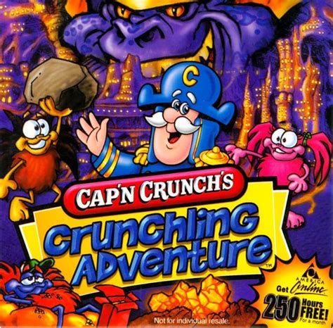 Captain Crunch Game Evolution