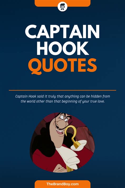 Captain Hook Quotes Peter Pan Book