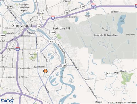 Captain Shreve High School Map