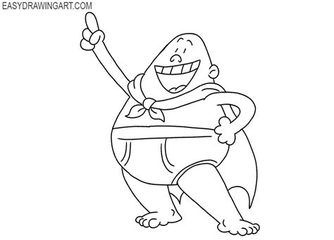 Captain Underpants Drawing Techniques for Kids: Step-by-Step Guide