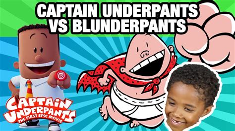 captain underpants vs captain blunderpants