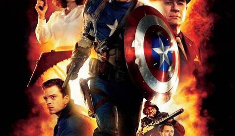 Captainamericathefirstavengerfrench Poster Captain America The First Avenger (2011) Gratis Films