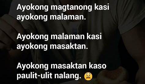 Caption For Dp Tagalog Maangas Pin By Meri Awaargi On Poem, Shayari..... Best Quotes