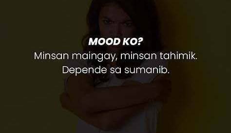 Funny Tagalog Caption For Dp cool attitude captions