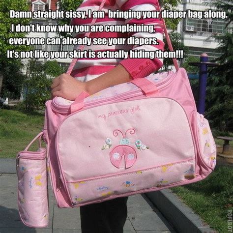 Caption For Diaper Bag
