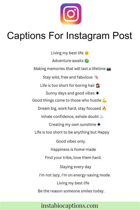 Caption For Post In Ig