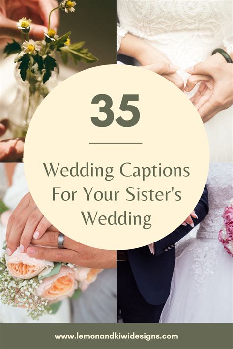 caption for sister wedding post on instagram
