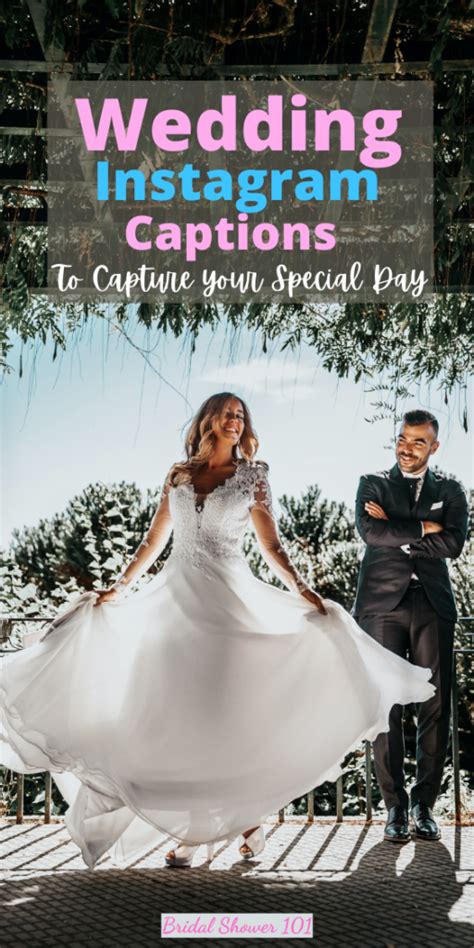 Wedding Instagram Captions For Everyone Bridal Shower 101