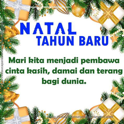 caption untuk hari natal