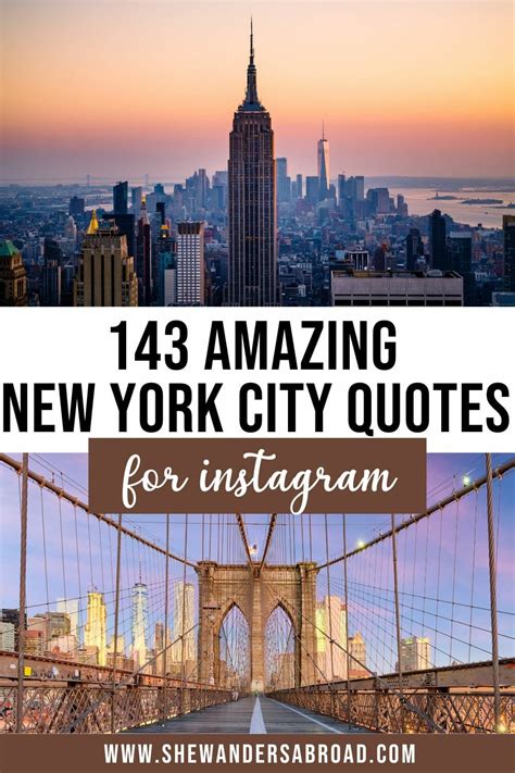 80 Best New York Quotes and NYC Instagram Captions for 2021 The