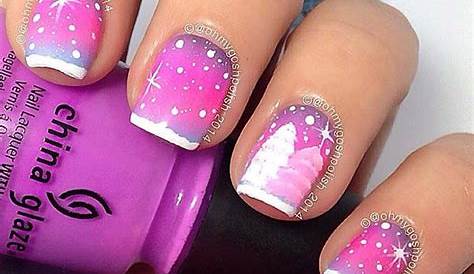Captivating Glamour: Vibrant Winter Nail Hues For Moms On The Go