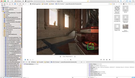 Capture Frame Xcode