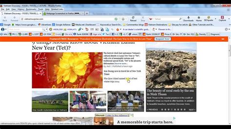 Capture page Extension Firefox