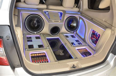 IN TRUNK CAR AUDIO DESIGN CARTENSAUDIO Car audio installation, Car