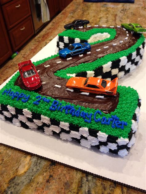 Car Birthday Cake Designs For 2 Year Old Boys
