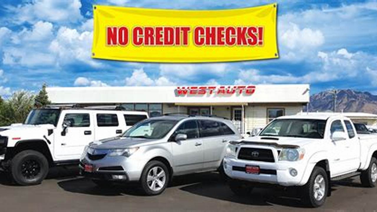 Drive with Confidence: Unraveling the Secrets of Car Dealerships with No Credit Check