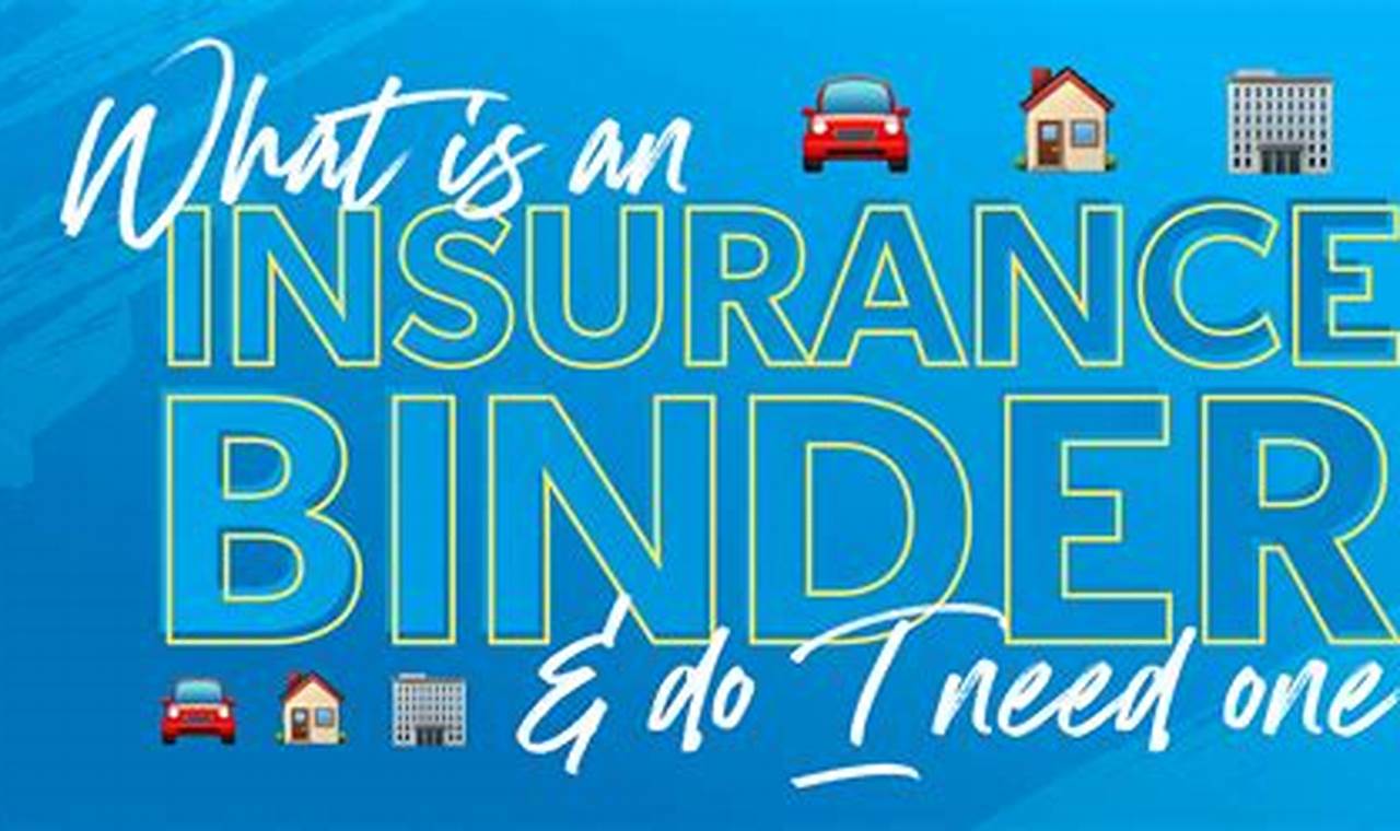 car insurance binder