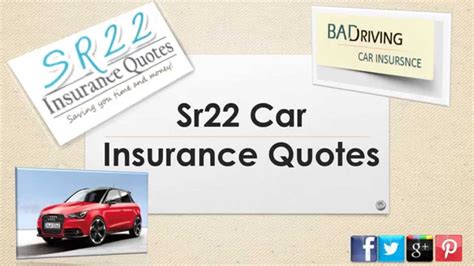 How Can I Get Auto Insurance Quotes For Sr22 YouTube