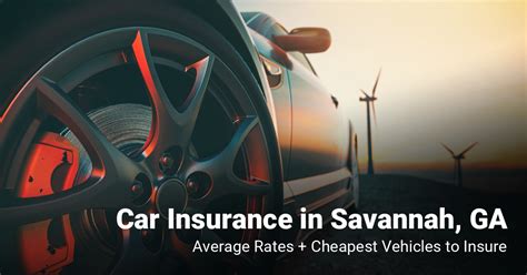 Car Insurance In Savannah, Ga: A Comprehensive Guide