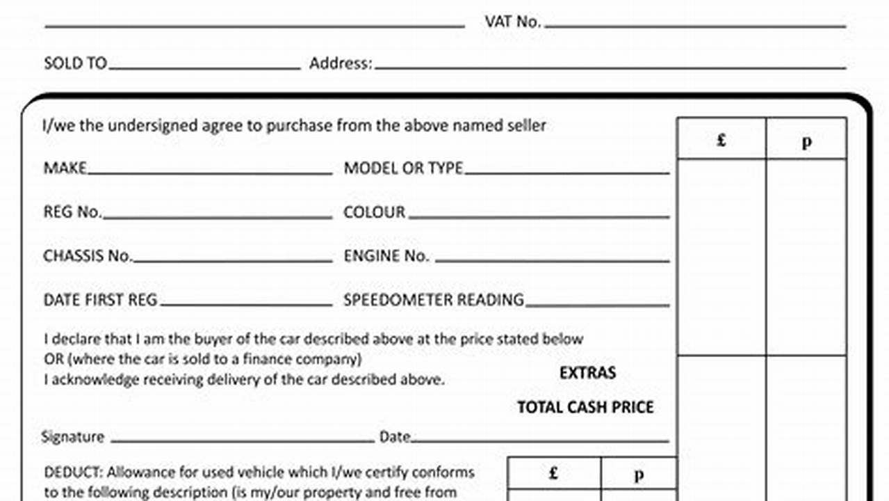 Car Invoice Example: Understanding and Reviewing for Accuracy