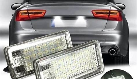 Car Led Number Plate Lights Universal 6 LED License Light