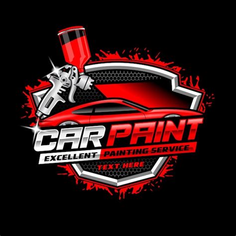 Car Paint Logo Design