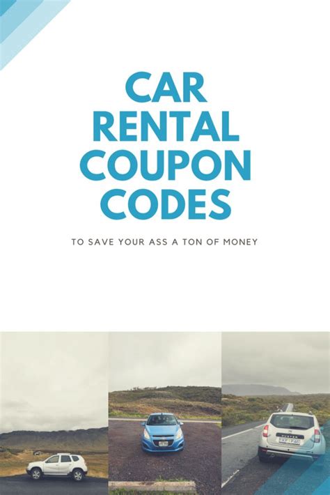 How To Use Car Rental Coupon Codes In 2023