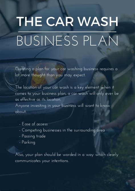 16+ Car Wash Business Plan Template Free Word, Excel, PDF Format