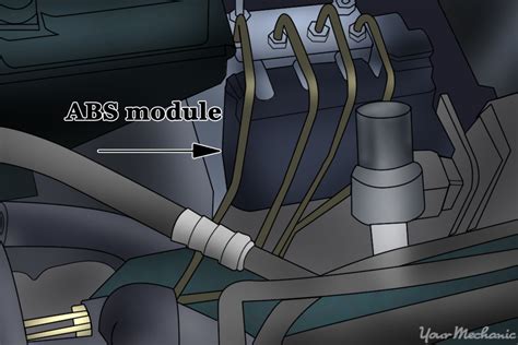 car abs module repair process
