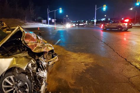 car accident in kitchener yesterday