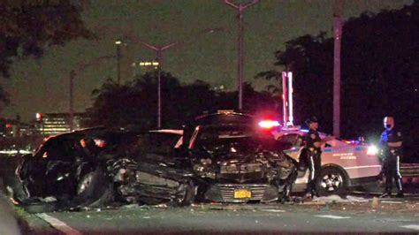 car accident on west side highway today