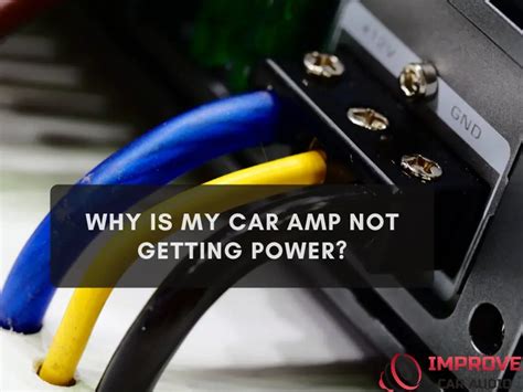 Car Amp Not Getting Power
