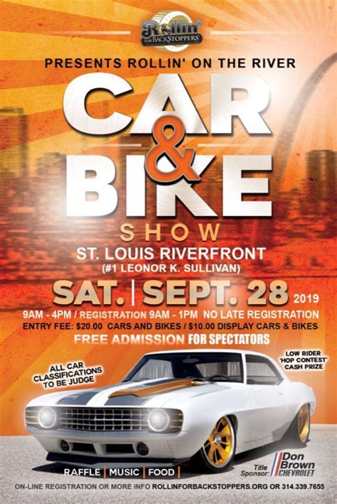 car and bike show flyer template
